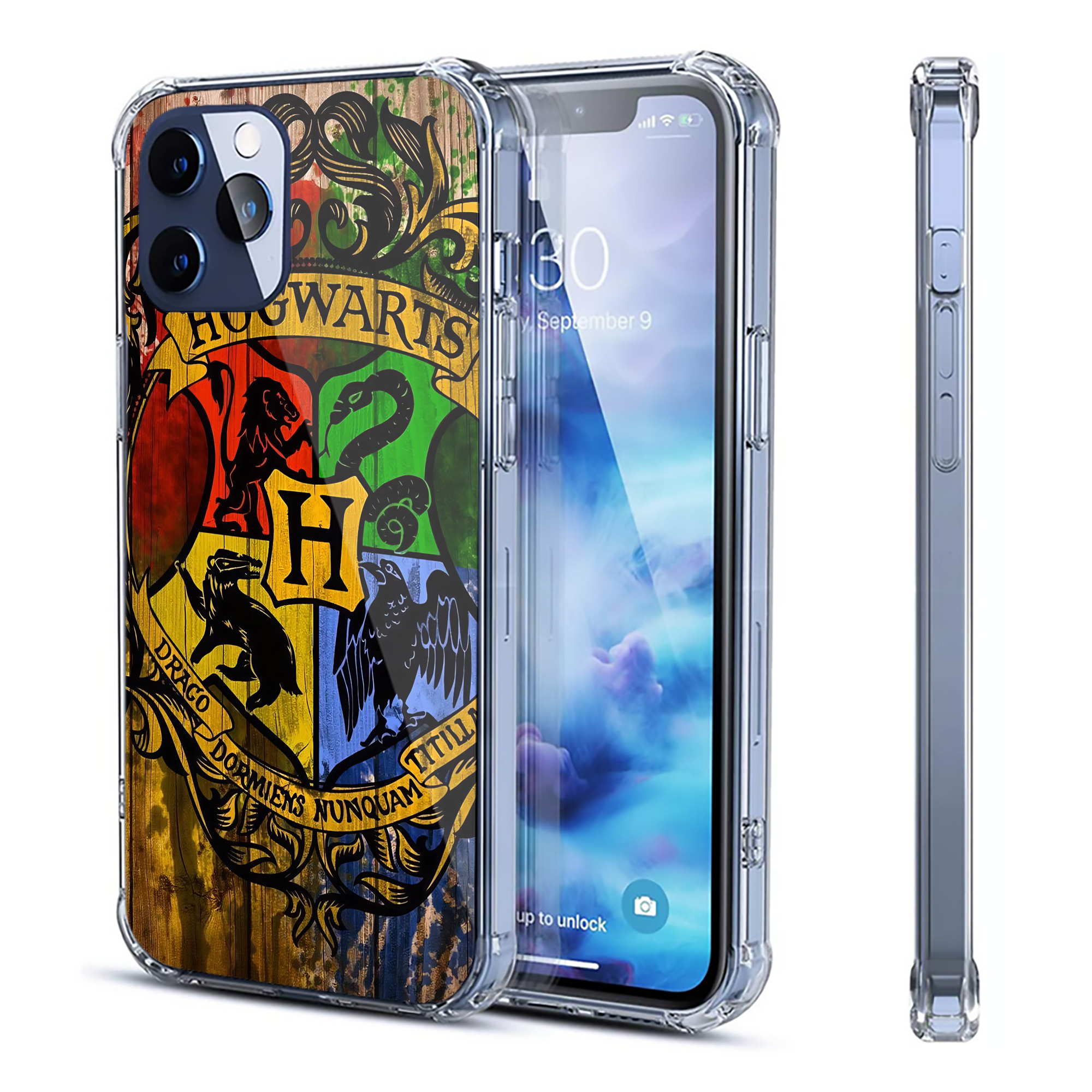 （画像用） Harry Potter ハリー・ポッターシリーズ 【iPhone 12シリーズ対応】透明スマホケース（クリアソフトケース）